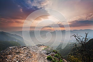 Fairy mountain in wulong, chongqing, china