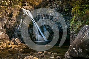 Fairy Pools Waterfall Skye Island Scotland