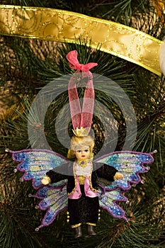 Fairy-prince on christmas-tree