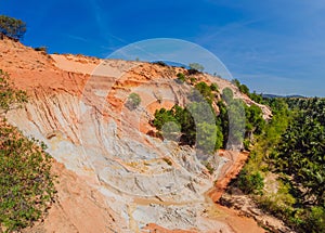 Fairy stream among the red dunes, Muine, Vietnam