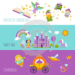 Fairy Tale Banner Set