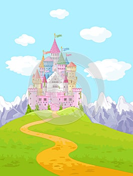 Fairy Tale Castle Landscape photo