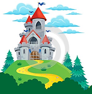 Fairy tale castle theme image 2