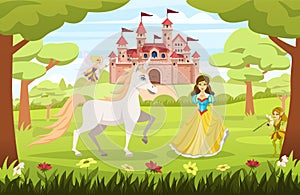 Fairy Tale Characters Composition