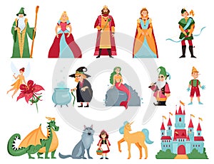 Fairy Tale Characters Set