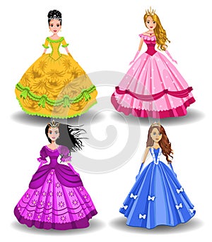 Fairy tale doll princesses