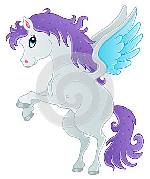 Fairy tale pegasus theme image 1