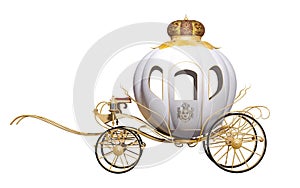 Fairy tale royal carriage photo