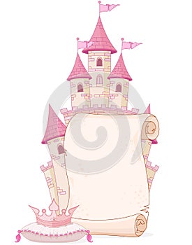 Fairy tale theme parchment