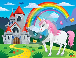 Fairy tale unicorn theme image 4