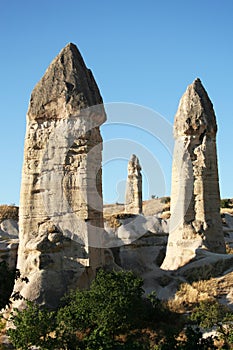 Fairy towers in Cappadocia, Turkey