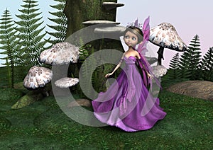 Fairy in Woodland