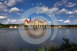 fairytale castle Moritzburg near Dresden