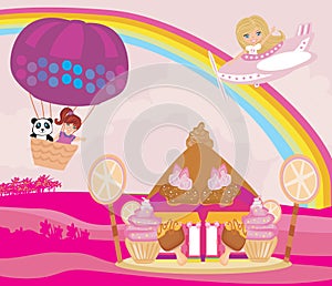 Fairytale house of candy