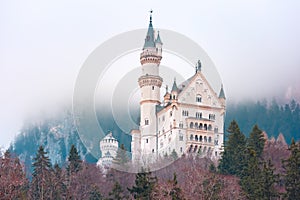 Fairytale Neuschwanstein Castle, Bavaria, Germany