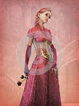 Fairytale Princess, 3d CG