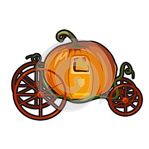 Fairytale pumpkin carriage for Princess