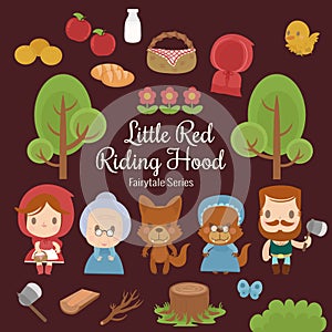 Fairytale series little red riding hood