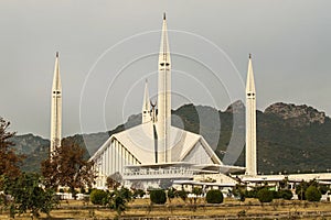 Faisal Mosque, Islamabad (Capital of Pakistan) photo