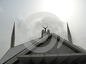 Faisal Mosque Masjid Islamabad Pakistan photo