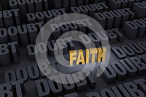 Faith Against Overwhelming Doubt