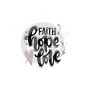 Faith hope love