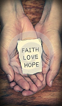 Faith Love Hope