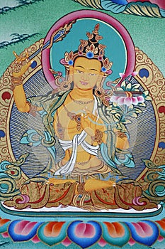 Faith, spirituality and religion. Tibetan Thangka