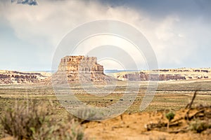 Fajada Butte in Chaco Culture National Historical Park