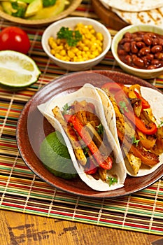 Fajita Chicken Tacos