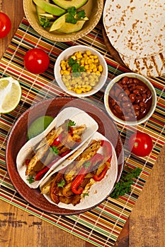 Fajita Chicken Tacos