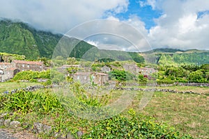 FajÃ£ Grande on the island of Flores in the Azores, Portugal