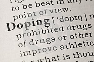 Definition of doping