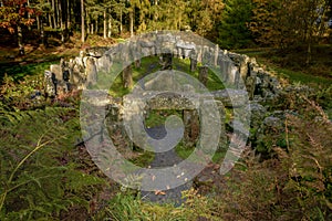 Fake Druids Temple in the Woods