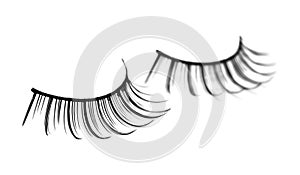 Fake eyelashes photo