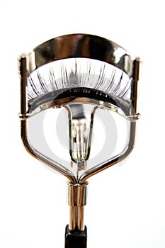 Fake false eyelash with curler