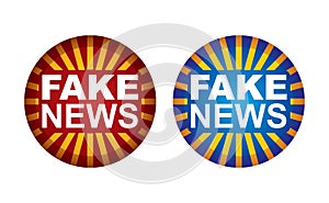 Fake news button