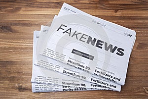 fake news concept. High quality photo