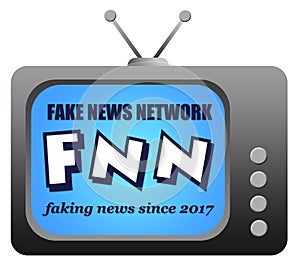 Fake news television