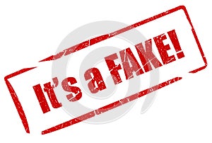Fake stamp