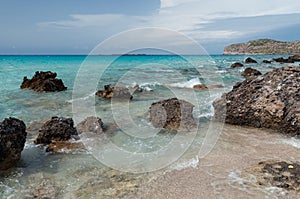 Falasarna beach, Crete, Greece.