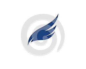 Falcon Wing Logo Templaten