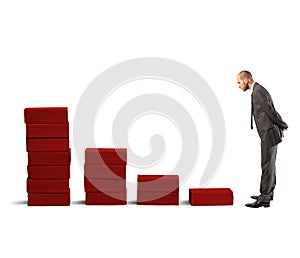 Faliure and crisis concept