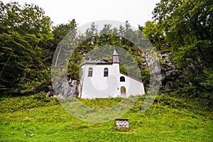 Falkensteinkirche (Falkenstein church) an ancient piligrim church of Our Lady and St. Wolfgang, Austria