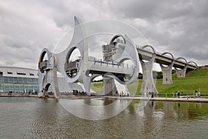 Falkirk Wheel in Motion, Scotland