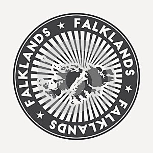 Falklands round logo.