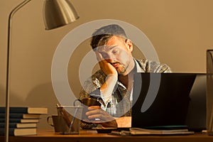 Fall asleep while working