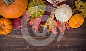 Fall / Autumn deocorations. Thanksgiving theme