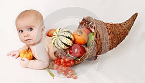 Fall Baby Cornucopia