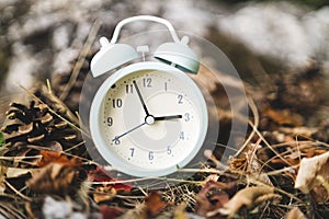fall back time change alarm clock